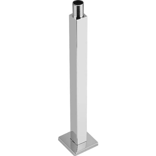 Chrome Square Ceiling Shower Extension Arm Wall Mounted for Bathroom Showering Head Stainless Steel Rain Shower Arm 30cm/40cm