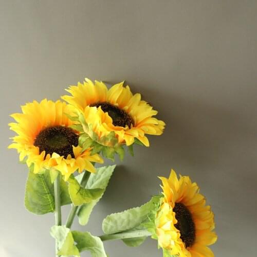 Simulation Sunflower Chrysanthemum Artificial Silk Daisy Flower Bouquet Home Decorations Wedding decorate