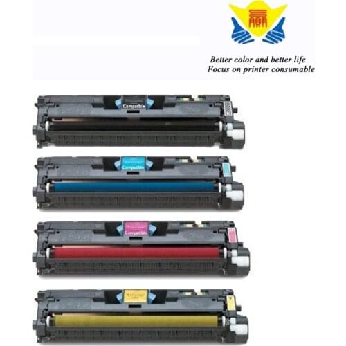 JIANYINGCHEN compatibe toner cartridge Q3960 Q3961 Q3962 Q3963 replacement for HPs Color LaserJet 2550 2800 2840 laser printer