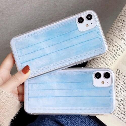 Creative Face Cover Thick Soft Phone Case Cover for iPhone XS Max 11 Pro Max