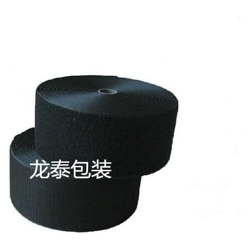 3-15/16 inch 10cm Width 5meters 1 pair Black White Grade A Sewing Hook Loop tape Nylon straps for cloth accessories