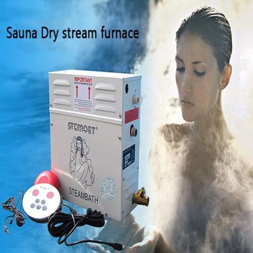 220V 3/4.5KW Home Use Steam Machine ST-30 Steam Generator Sauna Dry Stream Furnace Wet Steam Steamer Digital Controller 1PC