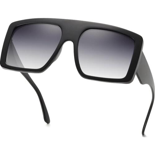 Luxury Square Sunglasses Women Fashion Classic Brand Designer Sun Glasses Female One Piece Oversized Gradient Oculos De Sol