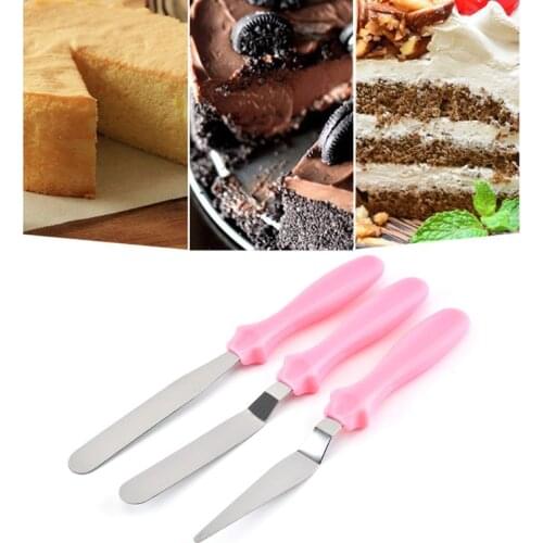 3 Pcs Rotating Butter Spatula Mixer Rotation Scraper Food Processing Tool J78C