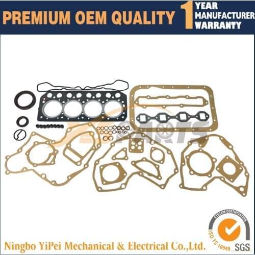For Mitsubishii S4L S4L2 engine parts full overhaul gasket & cylinder head gasket