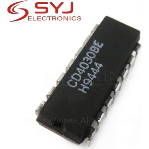 10pcs/lot CD4030BE CD4030 4030BE DIP-14 In Stock