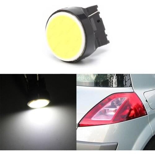 1xT20 7443 7440 COB 12SMD Car LED Reversing Light Turning Signal Lamp Bulb
