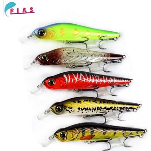 5Ppcs 11.5cm 12g JerkBait Minnow Fishing Lure Hard Body Life Like Swim Action Floating Crank Jerk Bait Tackle For Bass Pike