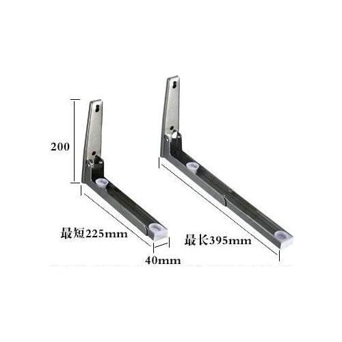 Microwave Oven Parts Thicker Folable Stainless Steel Wall Rack afford more than 90kg