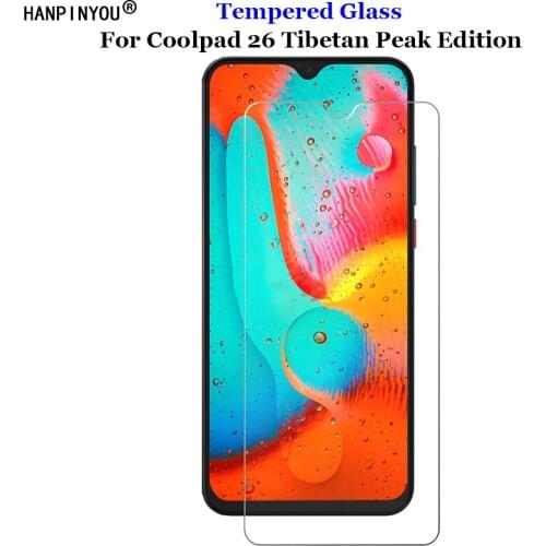 For Coolpad 26 Tempered Glass 9H 2.5D Premium Screen Protector Film For Coolpad 26 Tibetan Peak Edition 6.3"