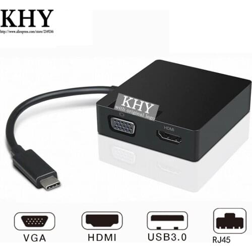 Original Dock Usb-C Travel Hub L01UD014-CS-R ThinkPad A275 A475 E480 L380 L480 L580 T470 T470S T480 T480S PN SC10M67341 03X7417