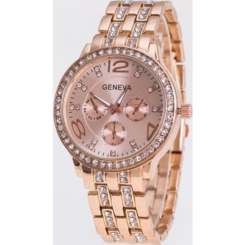 European trade fashion luxury brand high quality women mens watch steel band quartz Watch Classic Style Dropshipping Best