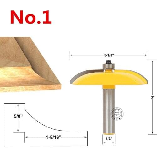 5 models,12.7mm shank-1PCS,free shipping cnc solid carbide end mill,woodworking router bit,wood milling cutter,Door frame knife
