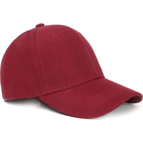 Hat Ladies Simple Wild Baseball Cap Casual Solid Color Cap Mens Curved Brim Hat Sun Hat