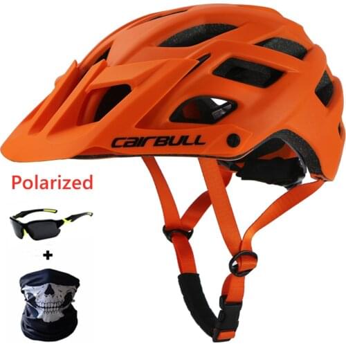 Cairbull In-mold Bicycle TT Helmet MTB Bike Helmets Cycling Helmet Casco Ciclismo Mountain Road Bike Helmets MTB Safety Cap