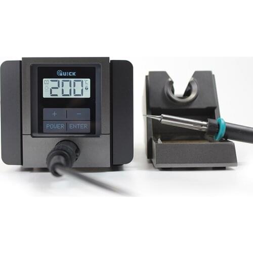 Original QUICK TS1100 90W LCD Digital intelligent Lead Free Soldering Rework Station Phone Repair