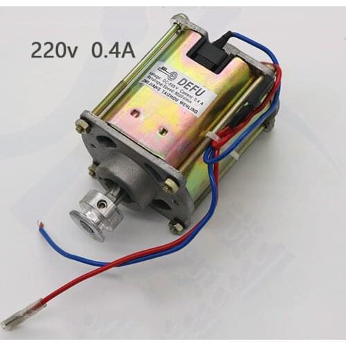 Original Motor For DEFU 998C 368 339C 998B Vetical Key Cutting Machines 220V 0.4A Electromotor Spare Parts
