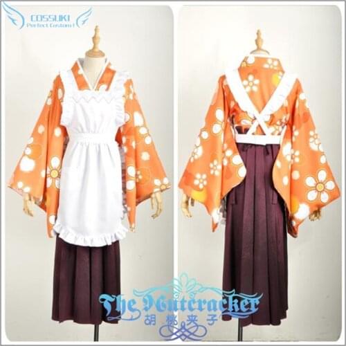 K Neko Maid Apron Dress Cosplay Costume Stage Performance Clothes , Perfect Custom for You