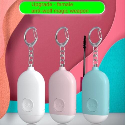 Practical Charging Safe Security Protection Intelligent Alarm Woman Personal Warning Self-defense Screaming Alarm