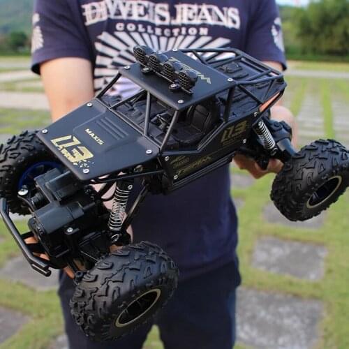 New Alloy Four-Wheel Drive Rc Car Climbing Dirt Bike Buggy Radio Remote Control High Speed Racing Car Model Toys For Kids