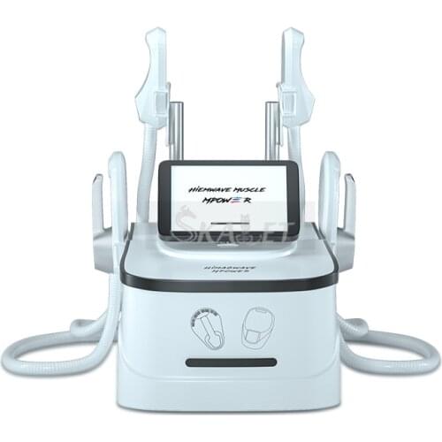 Factory Price EMS Scuplt 2/4/5 Handle Hiemt Slimming Machine Electromagnetic Build Muscle Machine