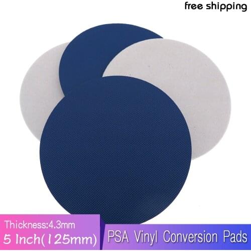 5" 125mm Loop to PSA Vinyl Conversion Pads for Discs and Strips (Pack of 2)