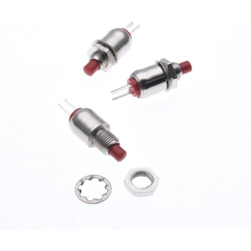 50pcs 5mm spring return momentary micro push button switch 0.5A 125VAC DS-402