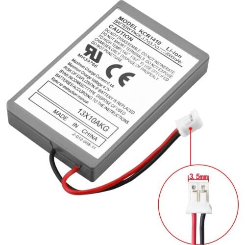 Battery Pack Replacement for Sony PS4 Pro Slim Bluetooth Dual Shock Controller Second Generation CUH-ZCT2 or CUH-ZCT2U