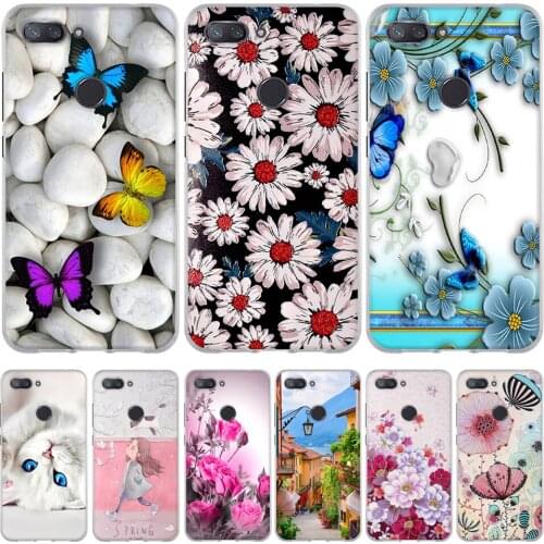 For Xiaomi Mi 8 Lite Youth 8X Case Soft TPU Silicone Capa For Xiaomi Mi 8 Lite Youth Cover Scenery Funda For Xiaomi Mi 8X Coque