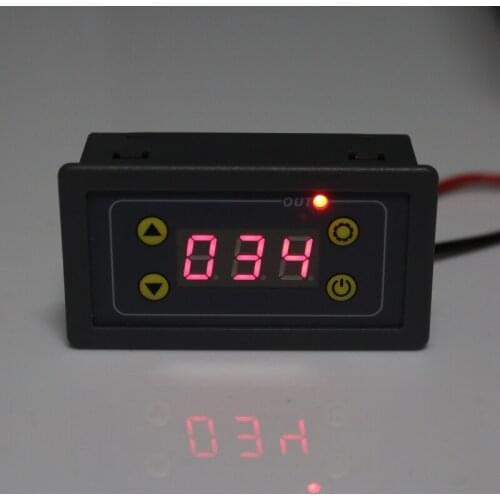 AC 220V DC 5V 12V 24V Digital Time Delay Relay LED Display Cycle Timer Control Switch Adjustable Timing Relay Time Delay Switch