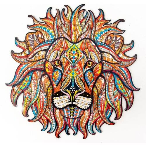 JaheerToy Wooden Animal Jigsaw Puzzle Toys for Kids Decompression Christmas Gifts For Adults Games