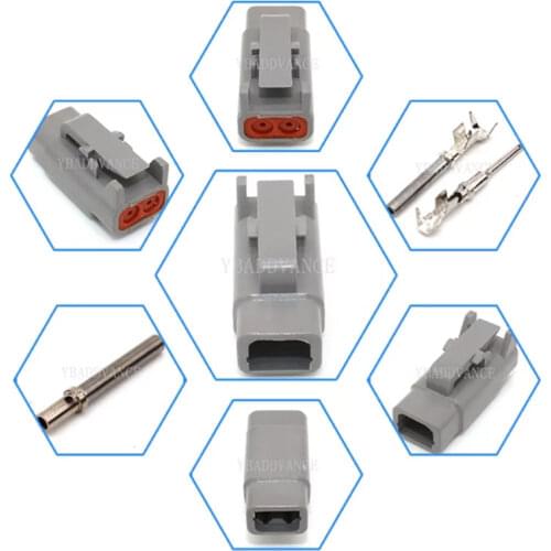 Deutsch DTM Plug Kits 2 Pin Female DTM06-2S ATM06-2S
