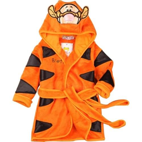 Character Cotton Child Robe kids Bathrobe Childrens Roupao Infant 6 Colors Baby Cloth Bath Robe Baby Girls Boys Toddler