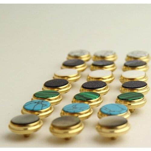 Trumpet Repairing Part Buttons Exquisite Accessories Red/White Stone NEW