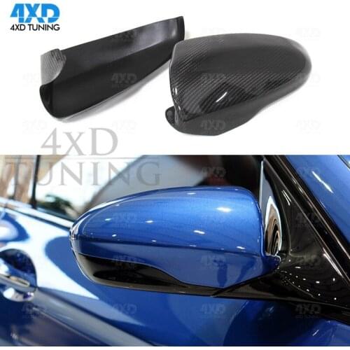 M5 F10 Carbon Fiber Mirror Cover For BMW M6 F06 F12 F13 RearView mirror cover Replace 2012 2013 2014 2015 2016 2017 2018 2019