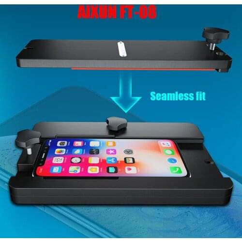 AIXUN FT-08 Multifunctional fixture Mobile phone Lcd screen back cover frame Clamping back glass Disassemble Degumming Repair