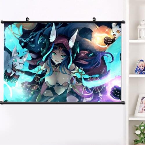 NEW Anime Game Fate/Grand Order Queen of Sheba HD Wall Scroll Roll Print Painting Poster Home Decor Collectible Art Gift 40*60cm
