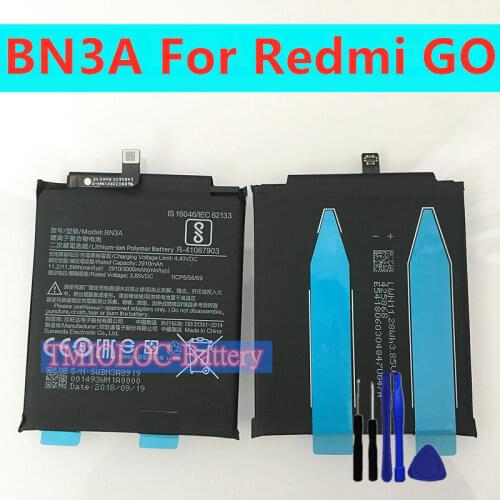 New Original BN3A 3000mAh Battery For Xiaomi Remi Go + Tools