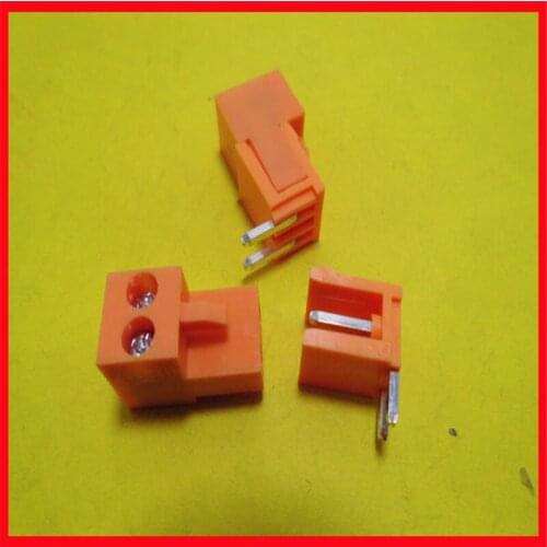 Orange HT3.96-2P high-quality pluggable terminal bent seat pitch 3.96mm terminal