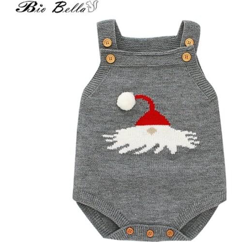 Toddler Infant Winter Autumn Sweater 0-12 Months Newborn Boy Girl Christmas Knitting Bodysuit Fashion Cartton Winter Outfits