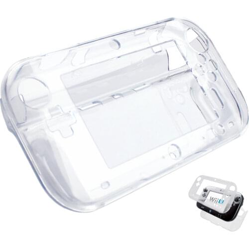 OSTENT Protective Clear Crystal Hard Case Cover Skin Shell for Nintendo Wii U Gamepad