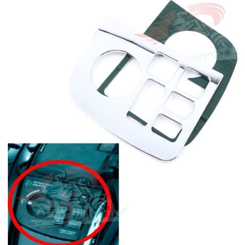 Motorcycle Headlight control panel decorative cover For HONDA Goldwing GL1800 2001-2011 Decoration Parts Accessories Chrome