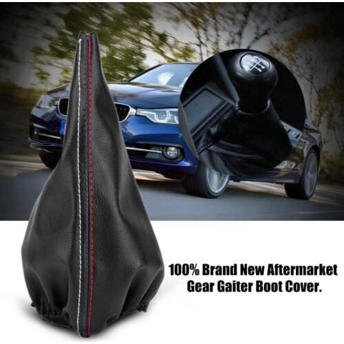 Car Gear Stick Shift Knob Gaiter Boot Cover Artificial Leather for BMW E30 E34 E36 Z3