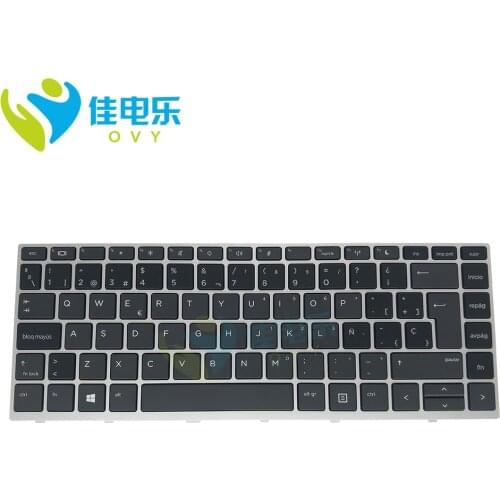 New zhan 66 Pro g1 laptop keyboard for hp Probook 430 G5 440 G5 445 G5 sp Spain Keyboard L09547-DH1 L00736-DH1 9Z.NEESV.11N