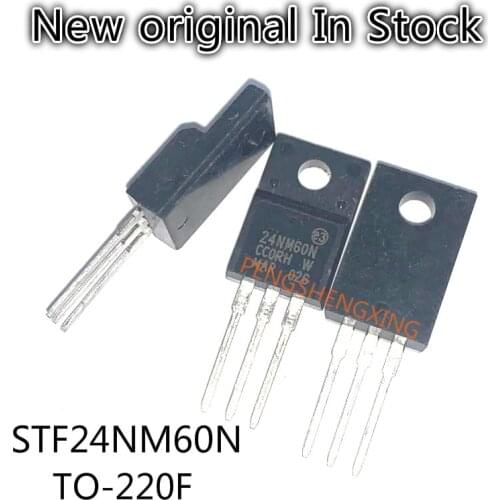 10PCS/LOT STF24NM60N TO-220F 24NM60N TO220F 24NM60 STF24NM60 New original spot hot sale