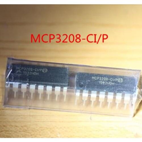 100% New original MCP3208-CI / P DIP16 new authentic ADC MCP3208 MCP3208-CI/P