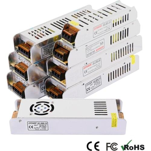 12V LED Adapter Lighting Transformers LED Driver Power Supply AC220 to DC12V 60W 120W 200W 240W 360W for LED Strip/LED lighting