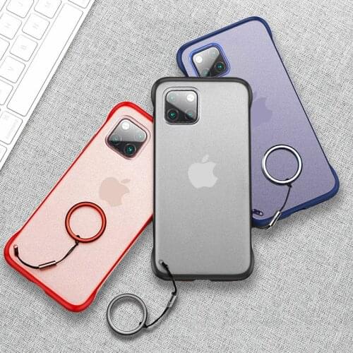 For Apple iphone 11 Case Hard PC Transparent Slim Matte protective Back Cover Case for iPhone 11 Pro Max iphone11 11Pro shell