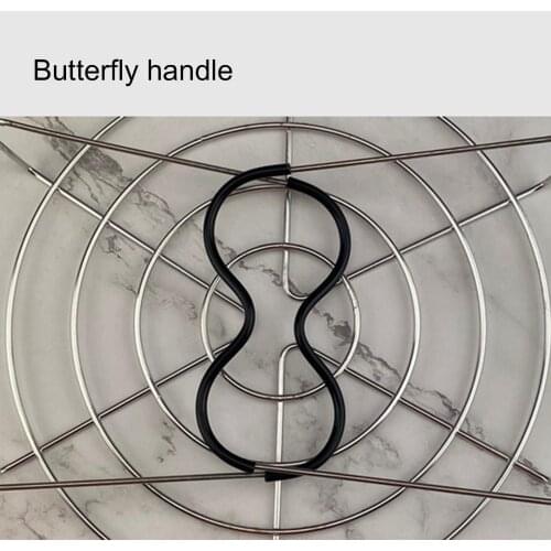 Stainless Steel Beer Bottle Carrier Holder Kitchen Storage Can Rack with Handle