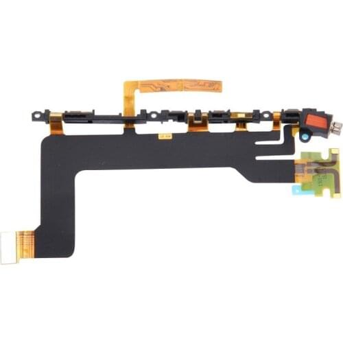 For Sony Xperia XZ F8331 F8332 Power And Volume Key Button Flex Cable With Vibtating Motor